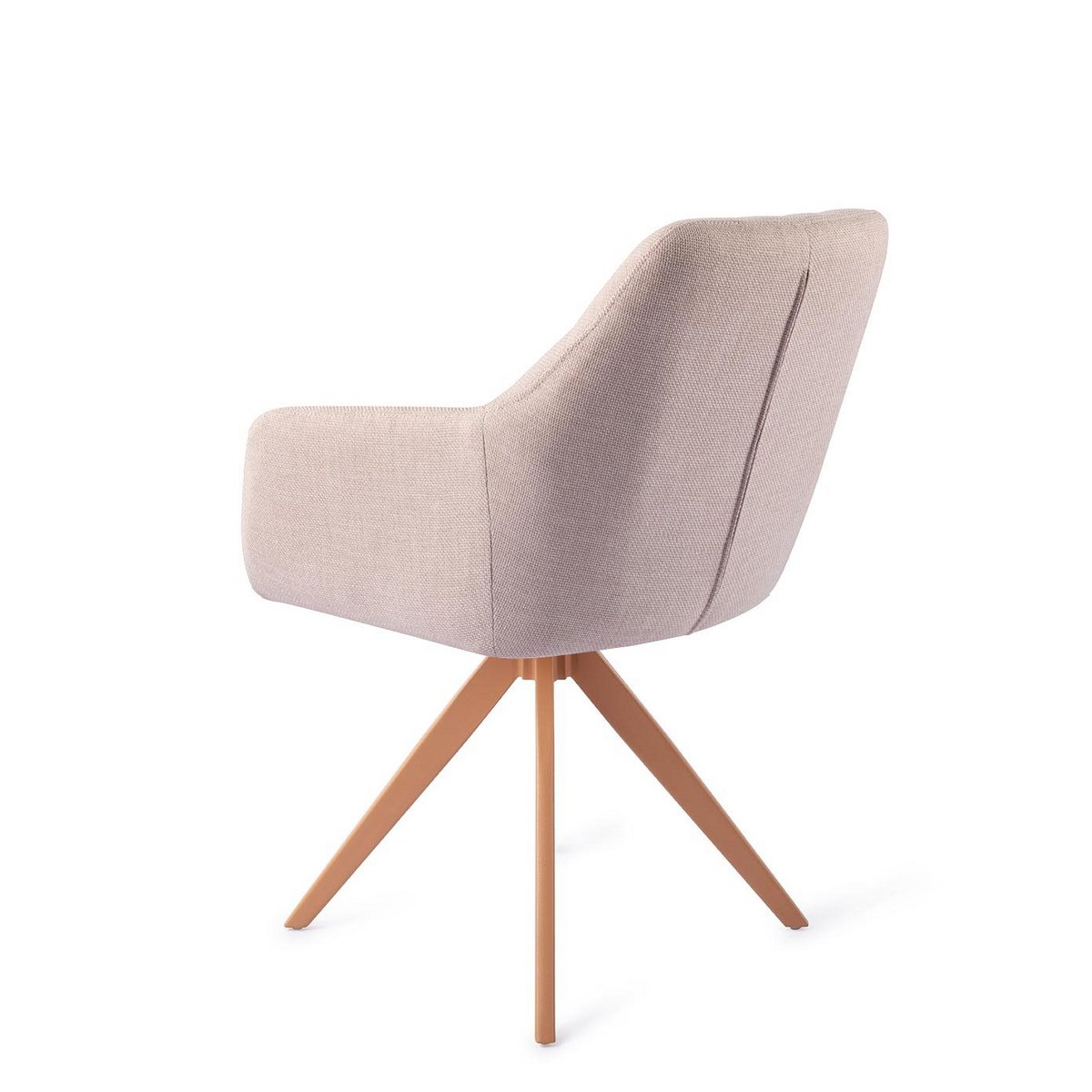 Jesper Home Noto Chaise de salle à manger Turn Peach