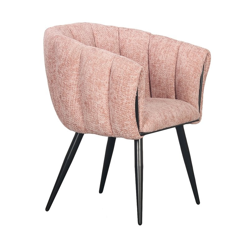 Chaise Breeze Rose Pastel (Ensemble de 2)