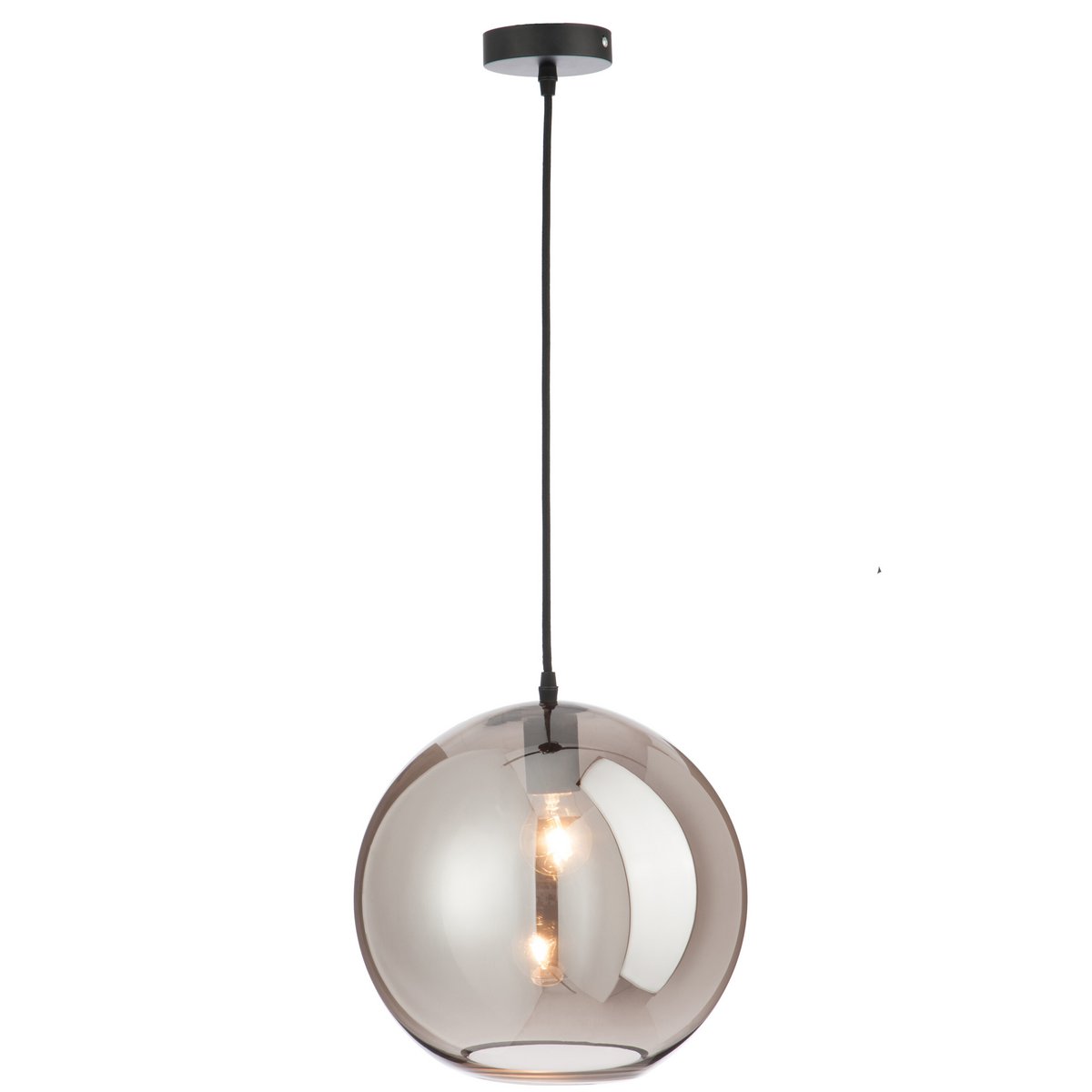 Lampe J-Line Ball Mirror - verre - argent - grand