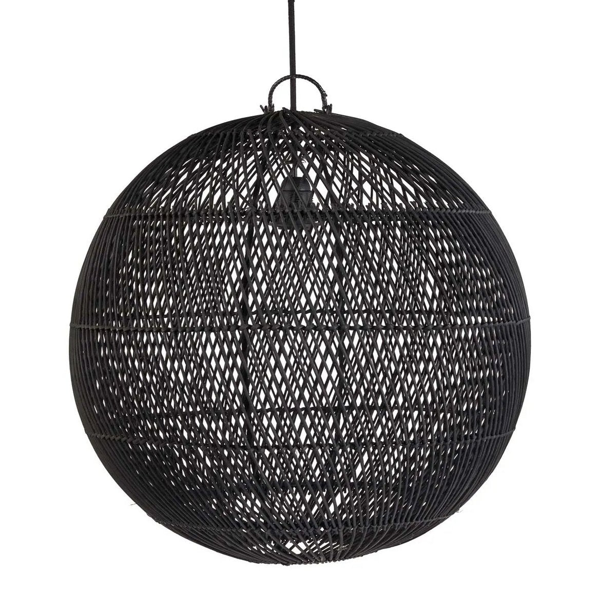 Le pendentif bulle - noir - m