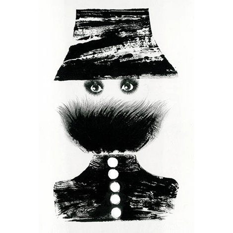 Madame X - tendue sur une barre de civière, non encadrée