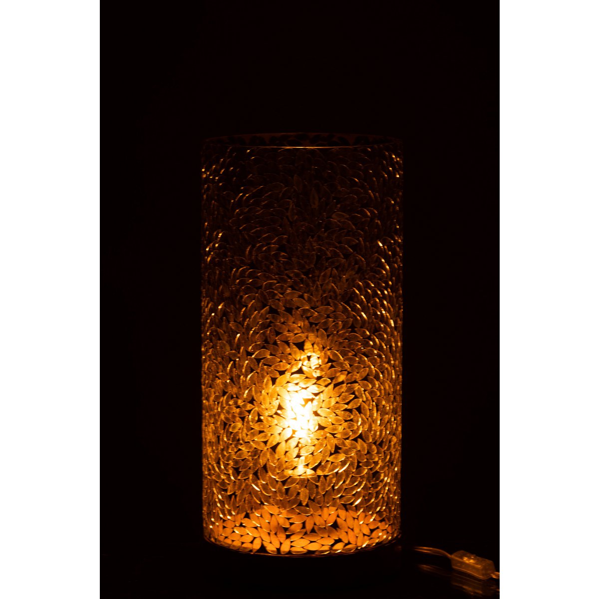 Lampe de table J-Line Mosaic - verre - vert - grand