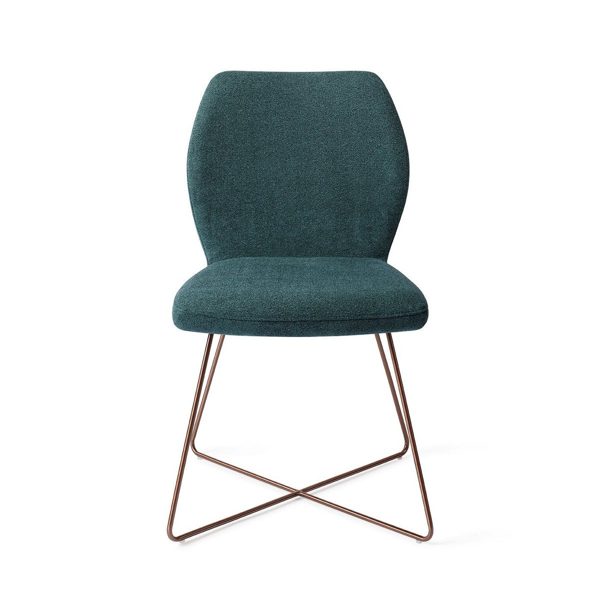 Jesper Home Ikata Chaise de salle à manger Cross Rose