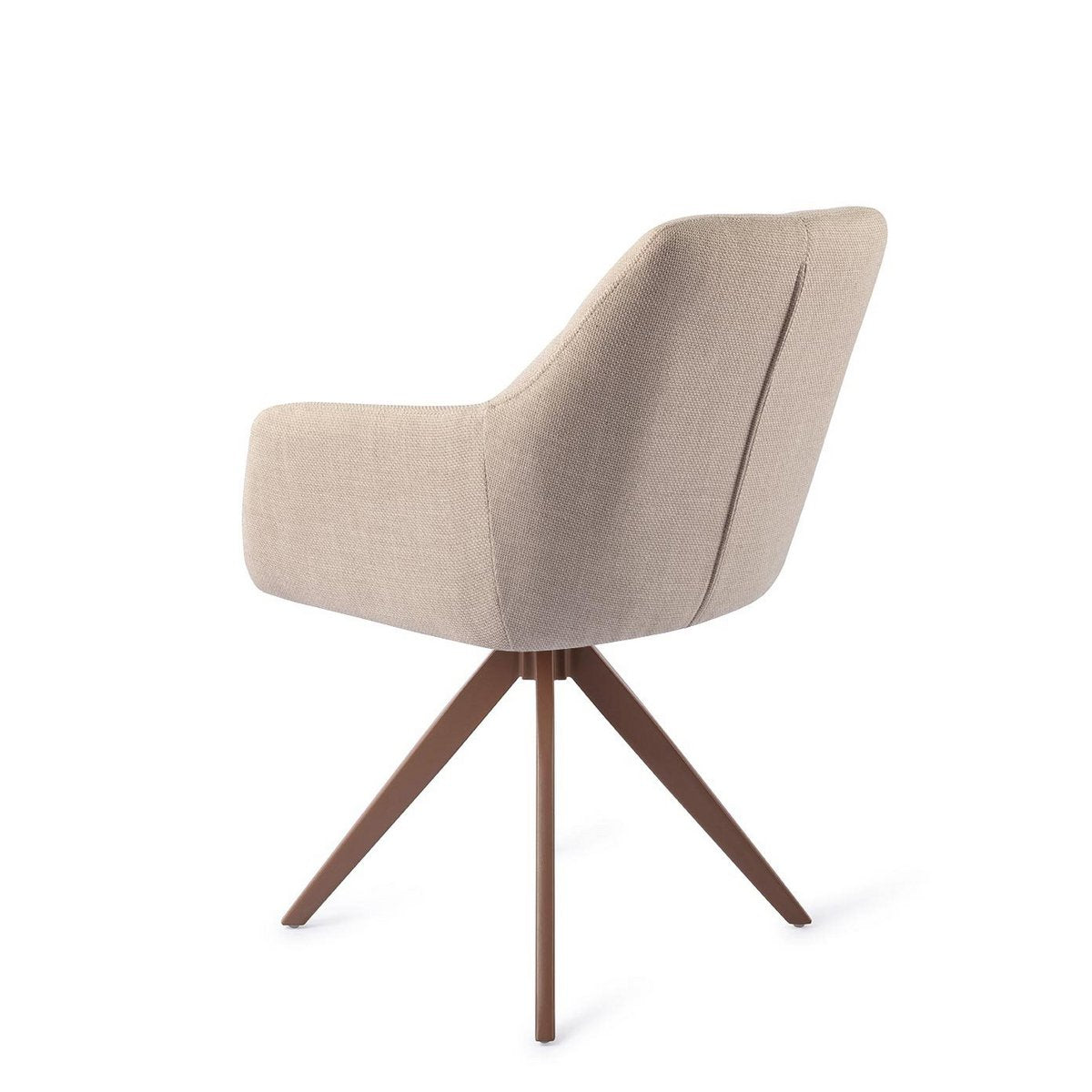 Jesper Home Noto Chaise de salle à manger Turn Brown