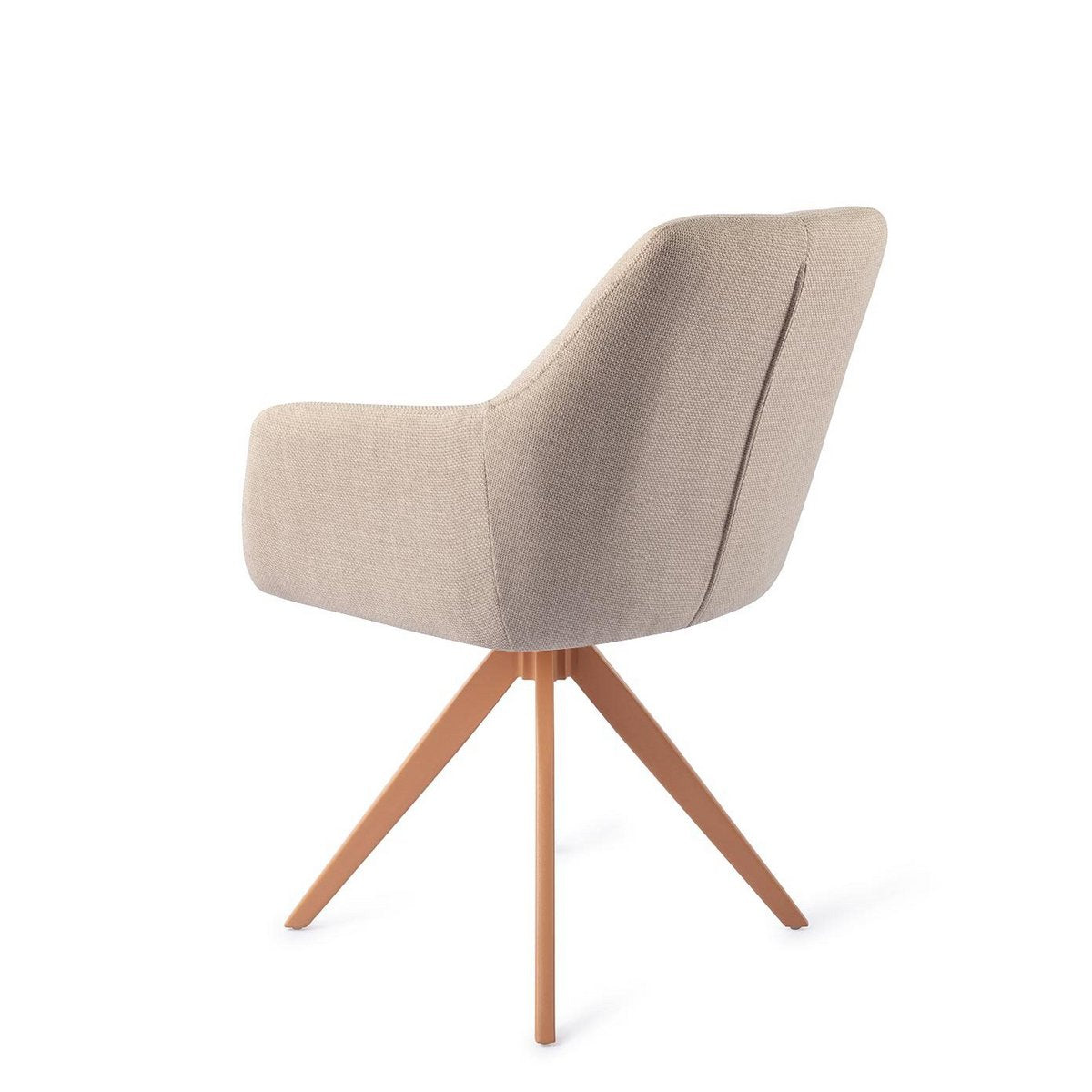 Jesper Home Noto Chaise de salle à manger Turn Peach