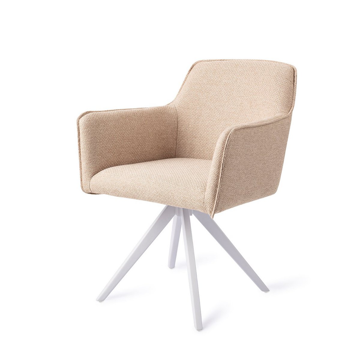 Jesper Home Hofu Chaise de salle à manger Turn Blanc
