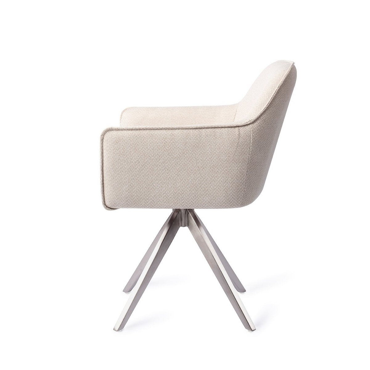 Jesper Home Hofu Chaise de salle à manger Turn Steel