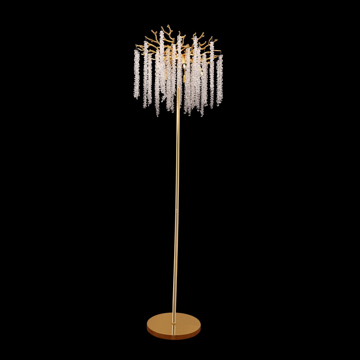 Lampadaire Gros Gold | 40x150 cm