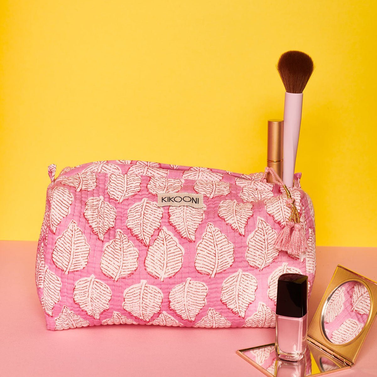 sac cosmétique fait main « P. Harleen »