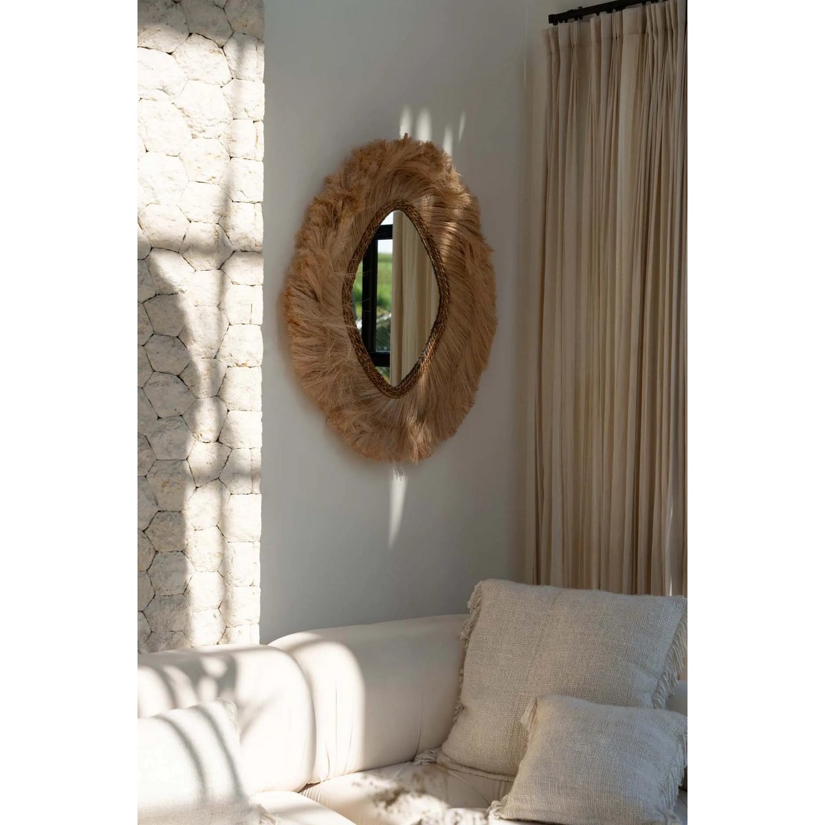 Le Miroir La Duchessa - Naturel - L