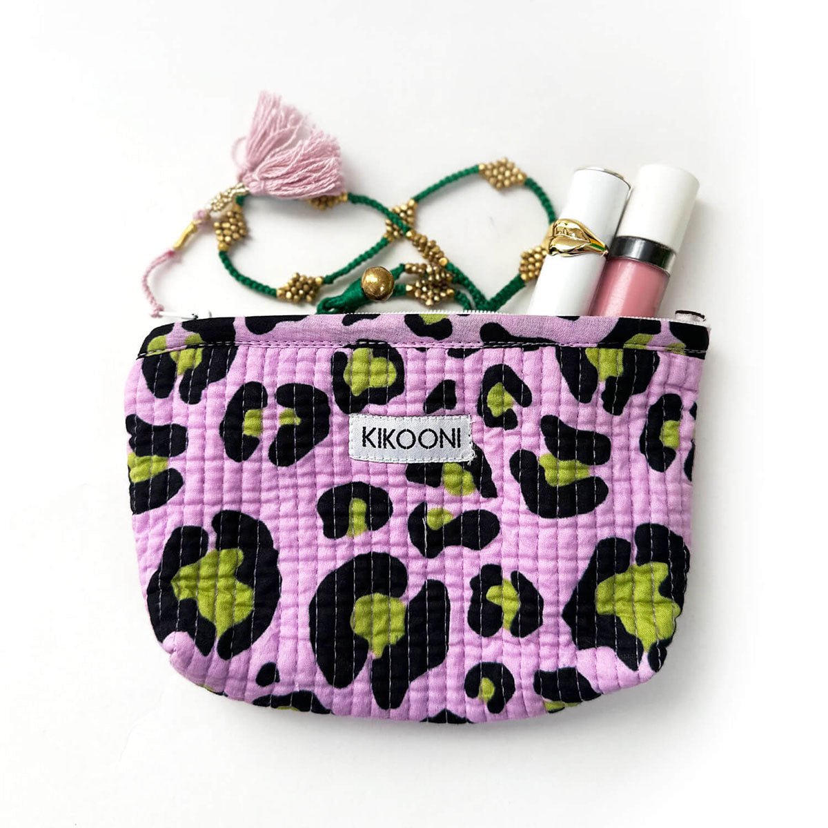 mini sac fait main "Oh Leo - lilas cosmique"