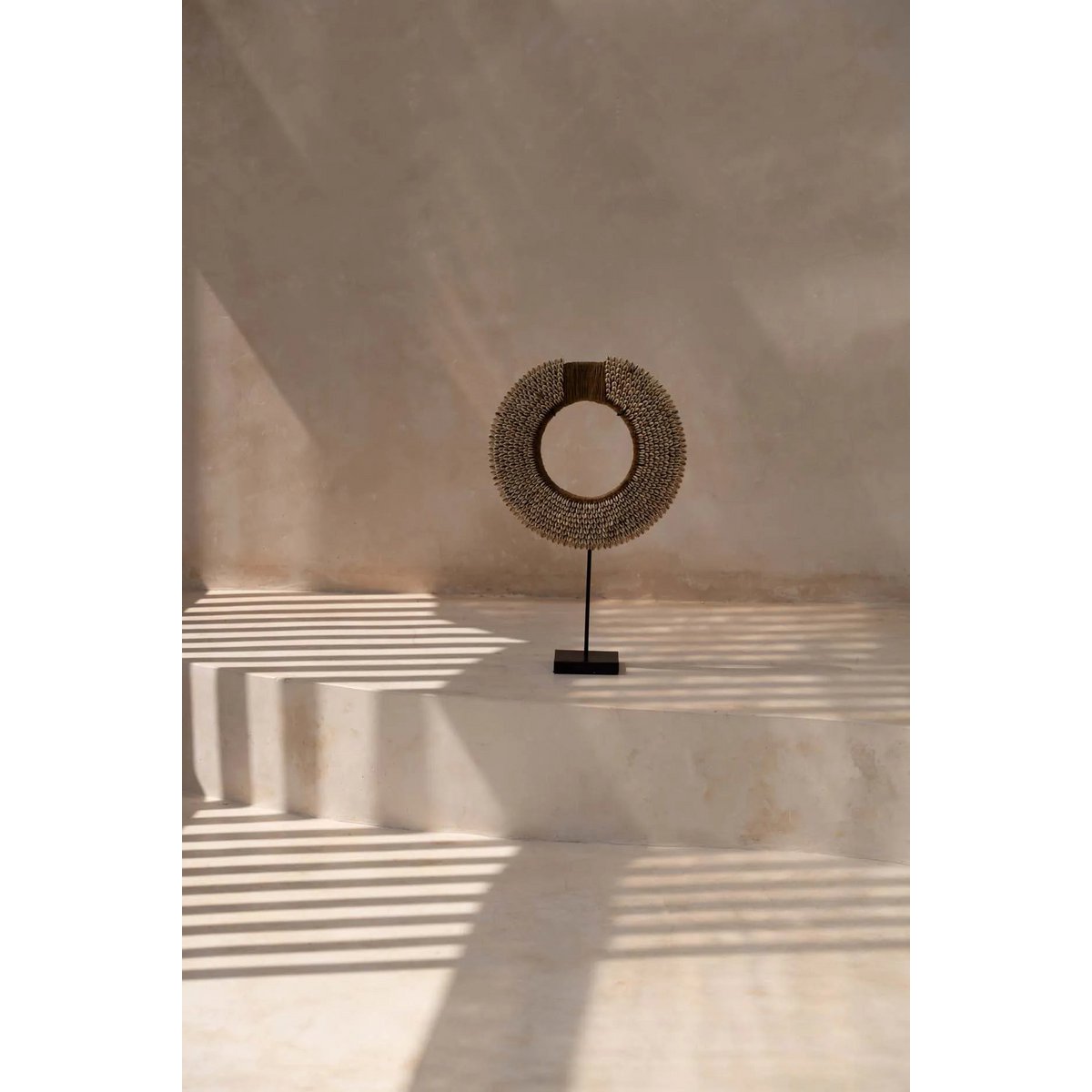Le Shell Réunion sur Support - Naturel