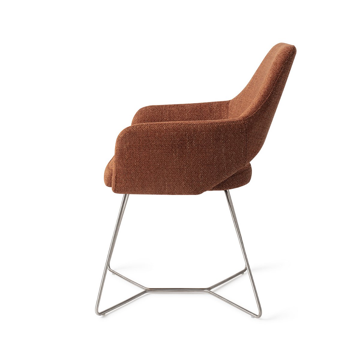 Jesper Home Yanai Chaise de salle à manger Beehive Acier