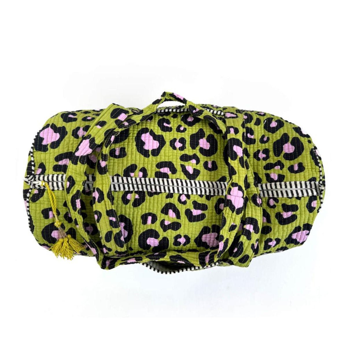 Sac en coton "Oh Leo - vert cosmique"