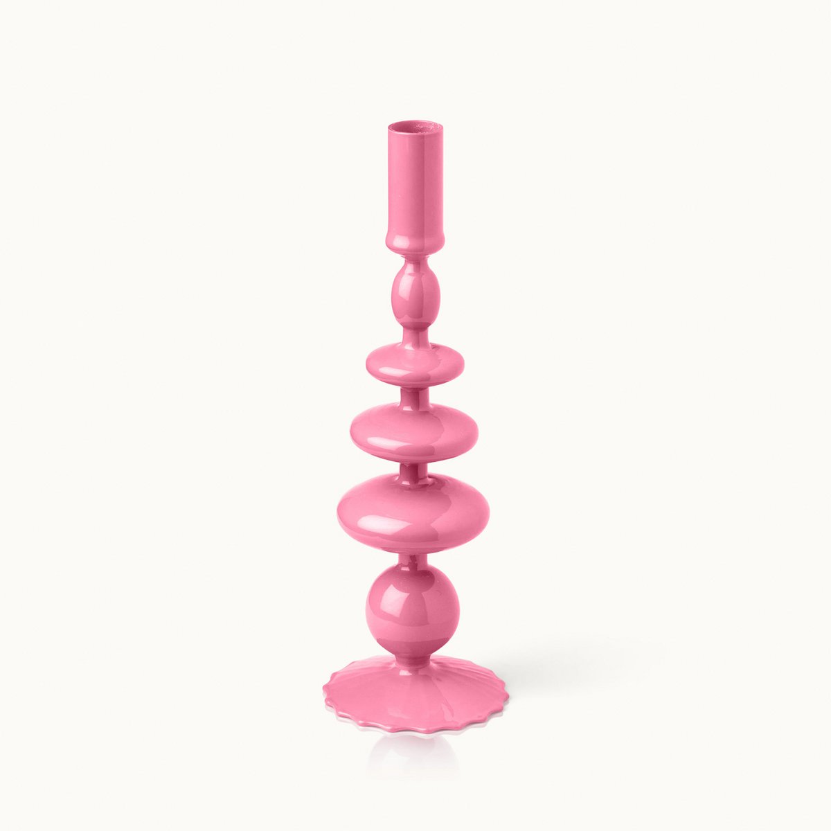 Bougeoir Verre Bulle Bubblegum