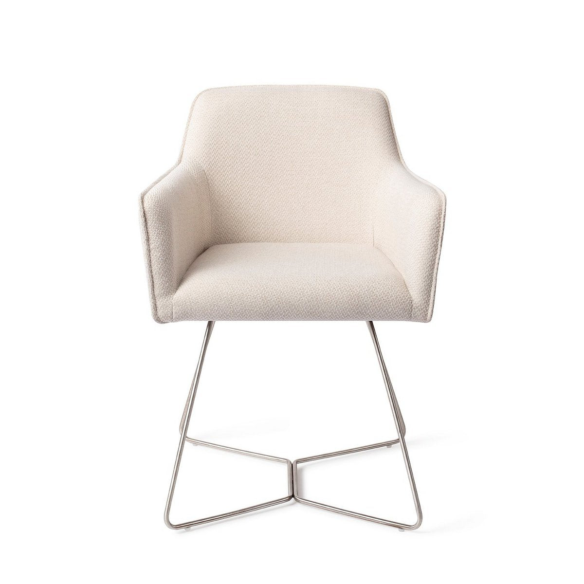 Jesper Home Hofu Chaise de salle à manger Beehive Acier
