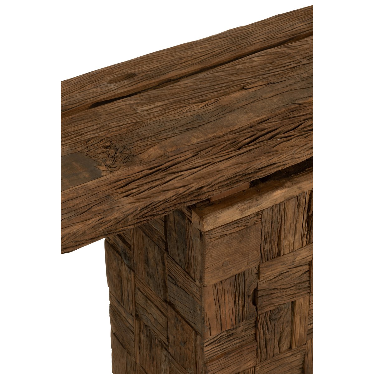 Console J-Line Woody Hout Naturel