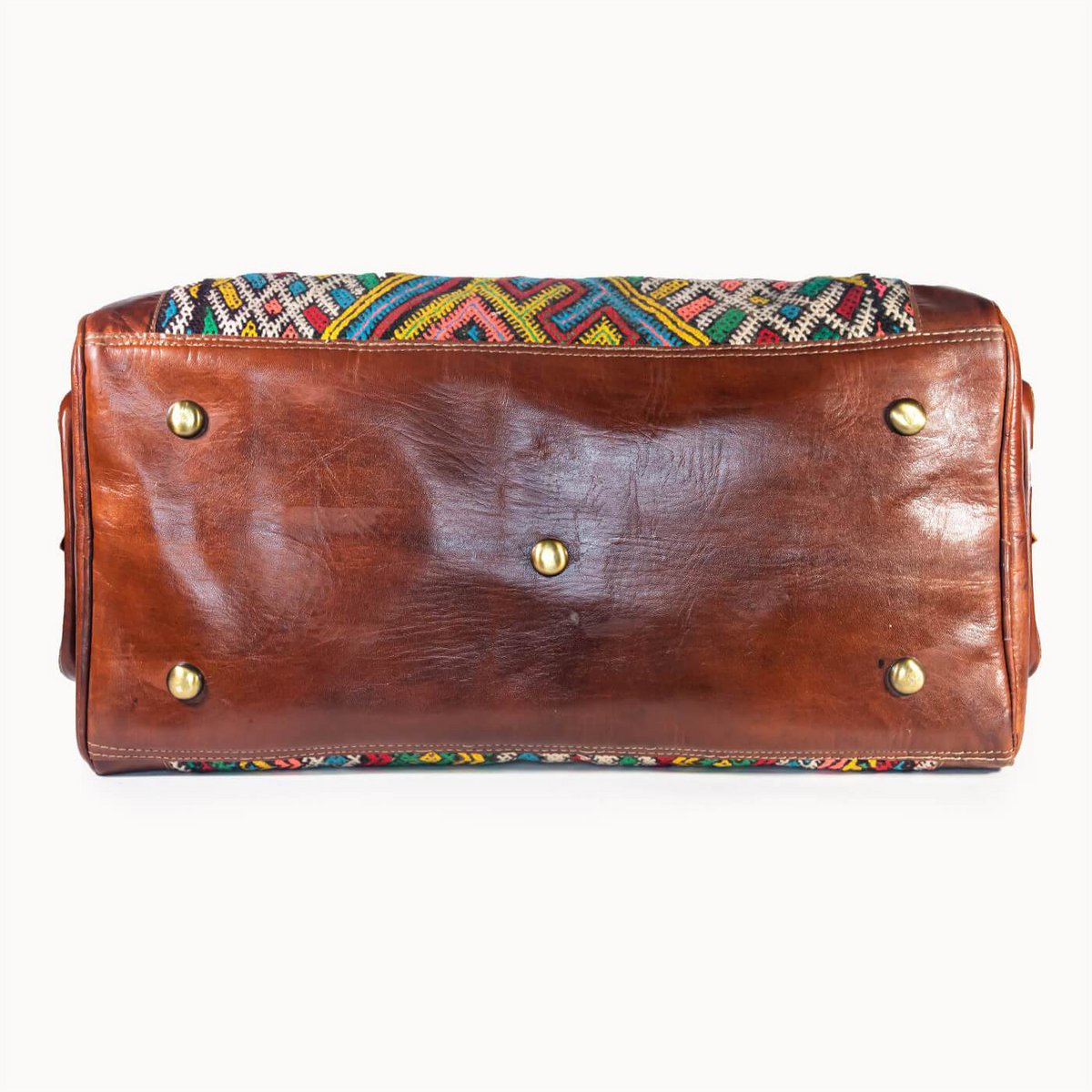 Sac en cuir 'Kilim X'
