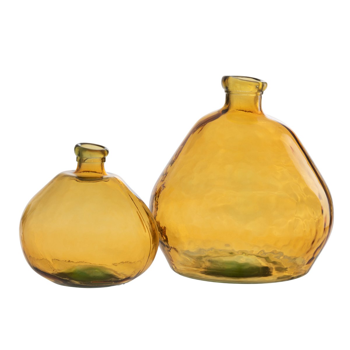 J-Line Vase Laura Verre Ocre Grand
