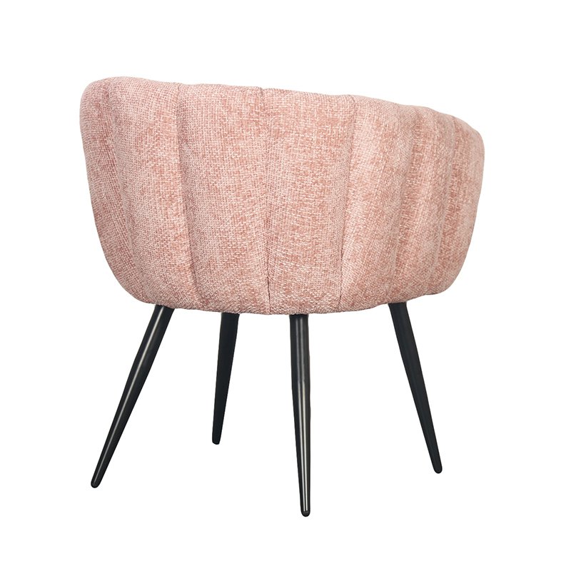 Chaise Breeze Rose Pastel (Ensemble de 2)