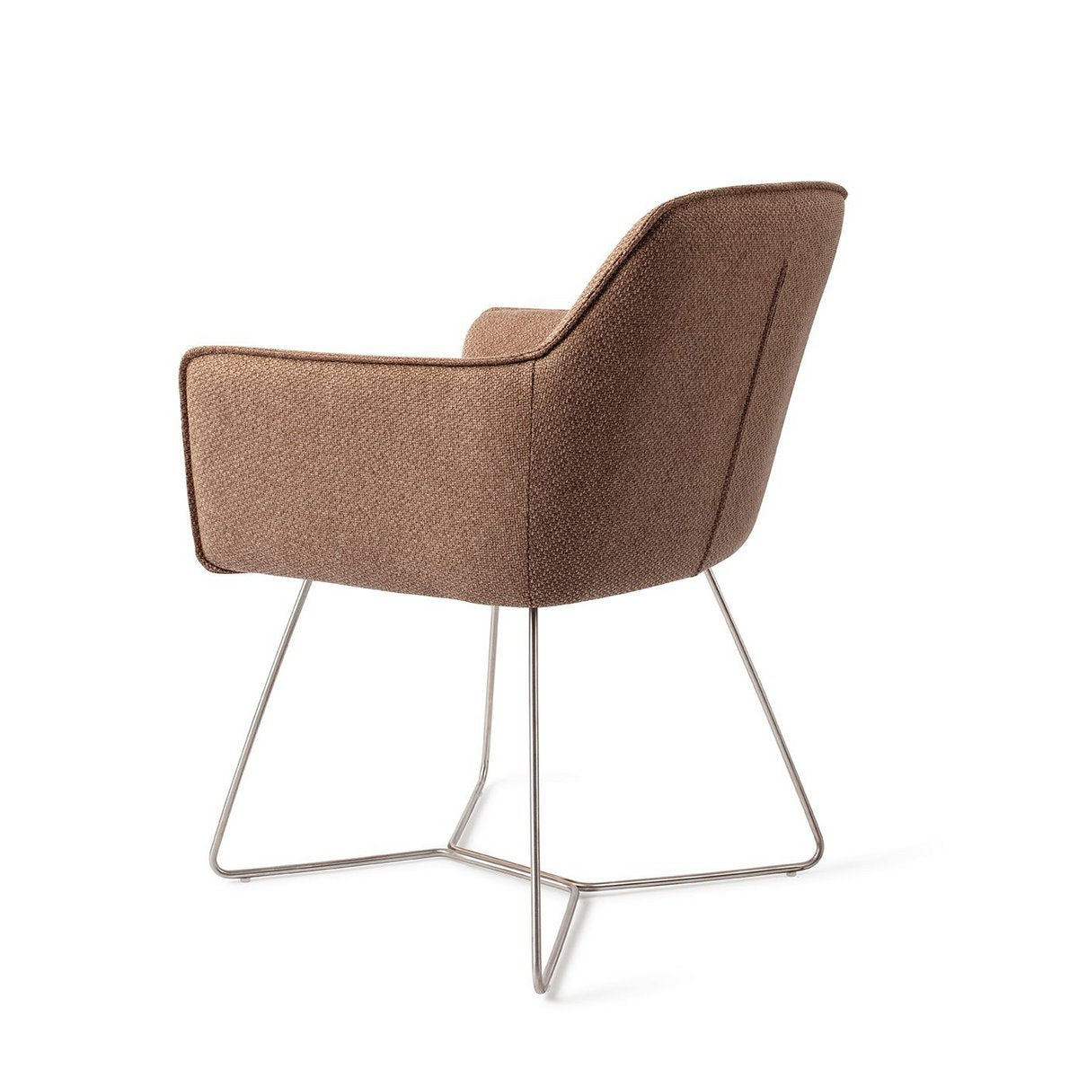 Jesper Home Hofu Chaise de salle à manger Beehive Acier