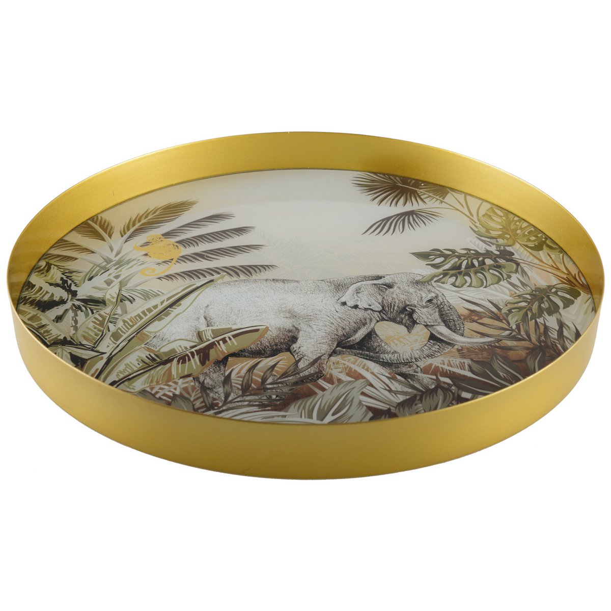 PLATEAU ROND DORE ELEPHANT KENYA