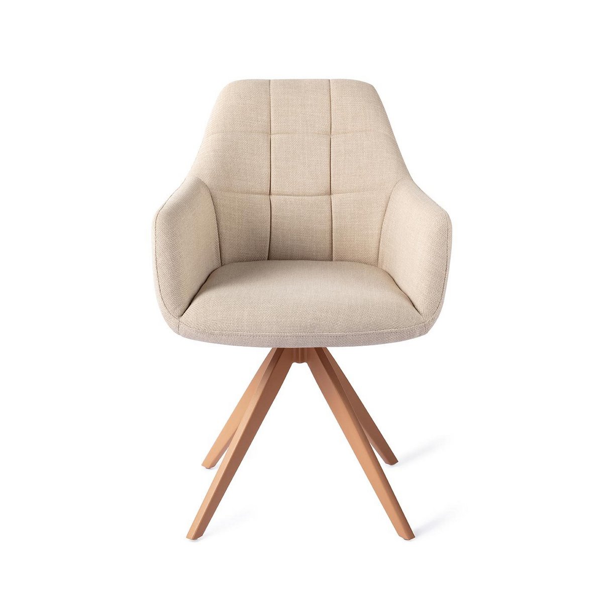 Jesper Home Noto Chaise de salle à manger Turn Peach