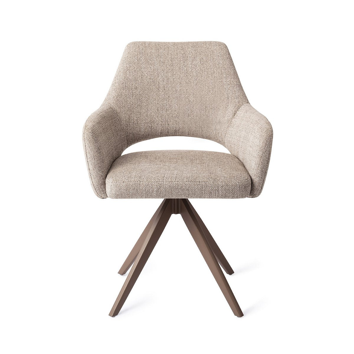 Jesper Home Yanai Chaise de salle à manger Turn Brown