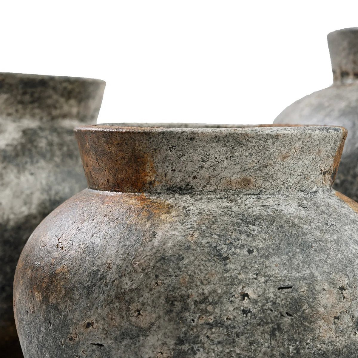 Le Vase Funky - Gris Antique - L