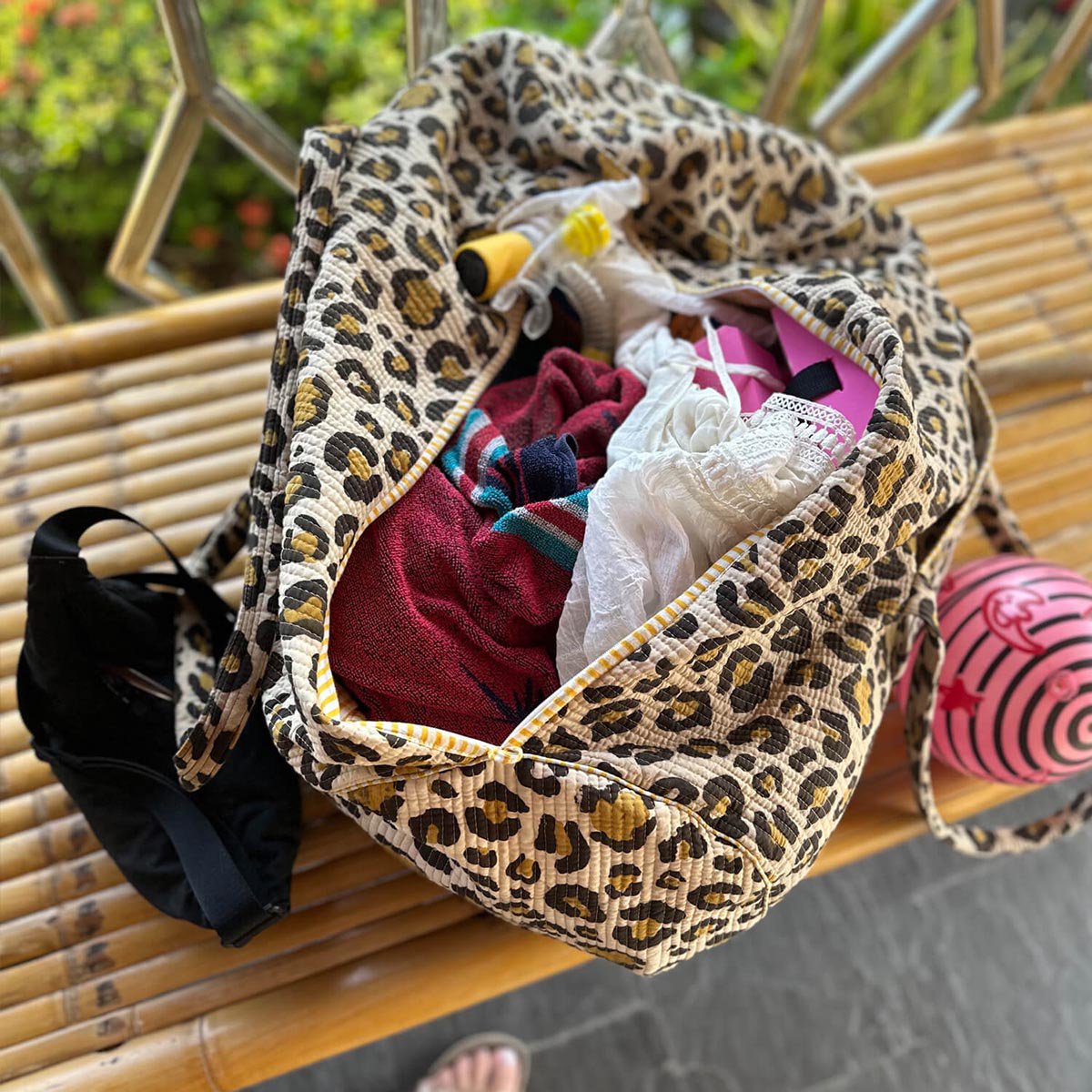 Sac de plage XXL "Oh Léo"