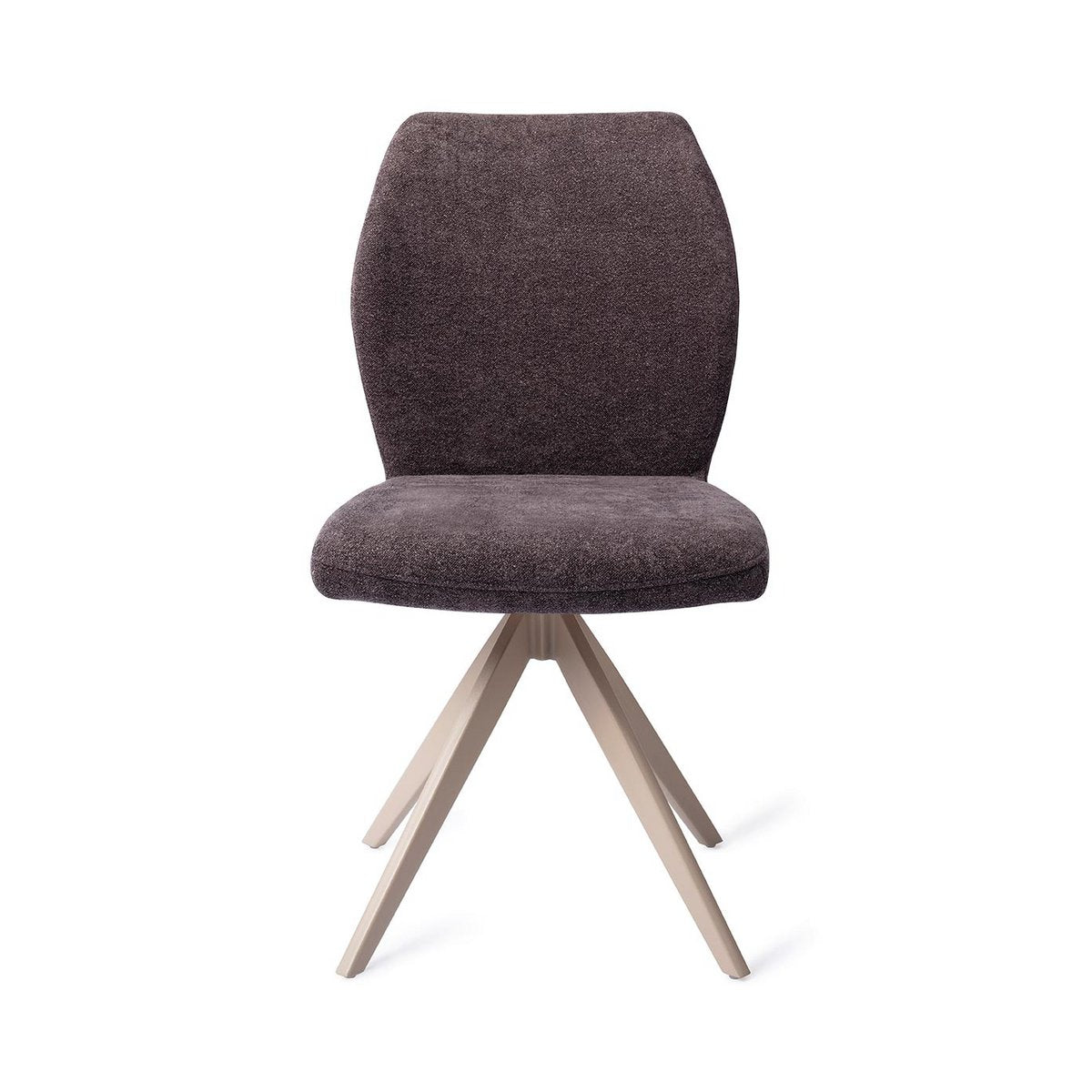 Jesper Home Ikata Chaise de Salle à Manger Tourner Beige