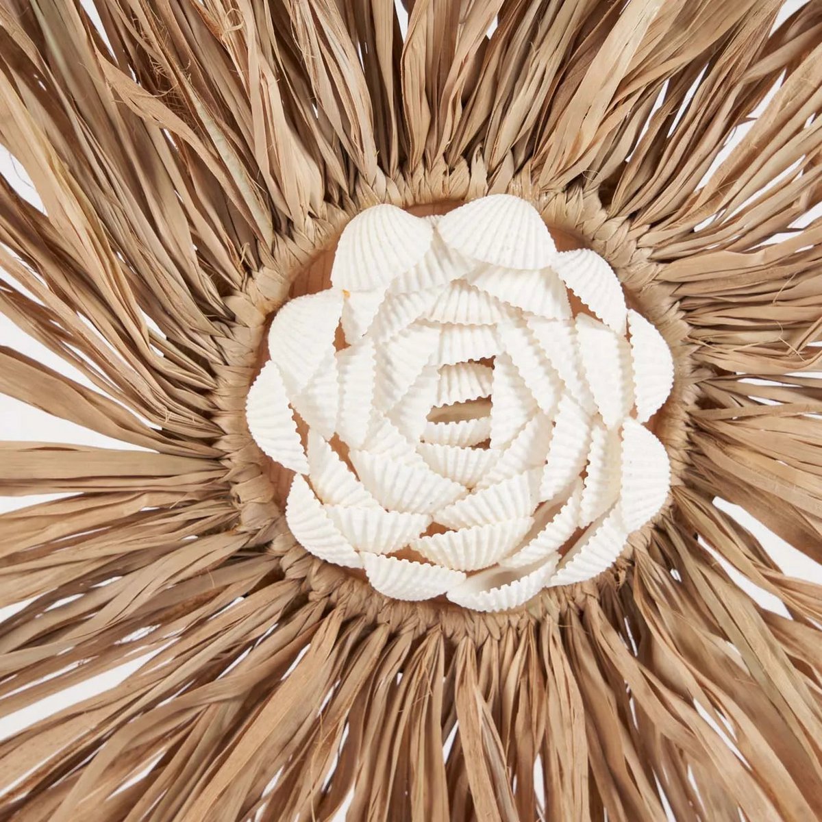 Le Pompon Raphia Bunga - Naturel