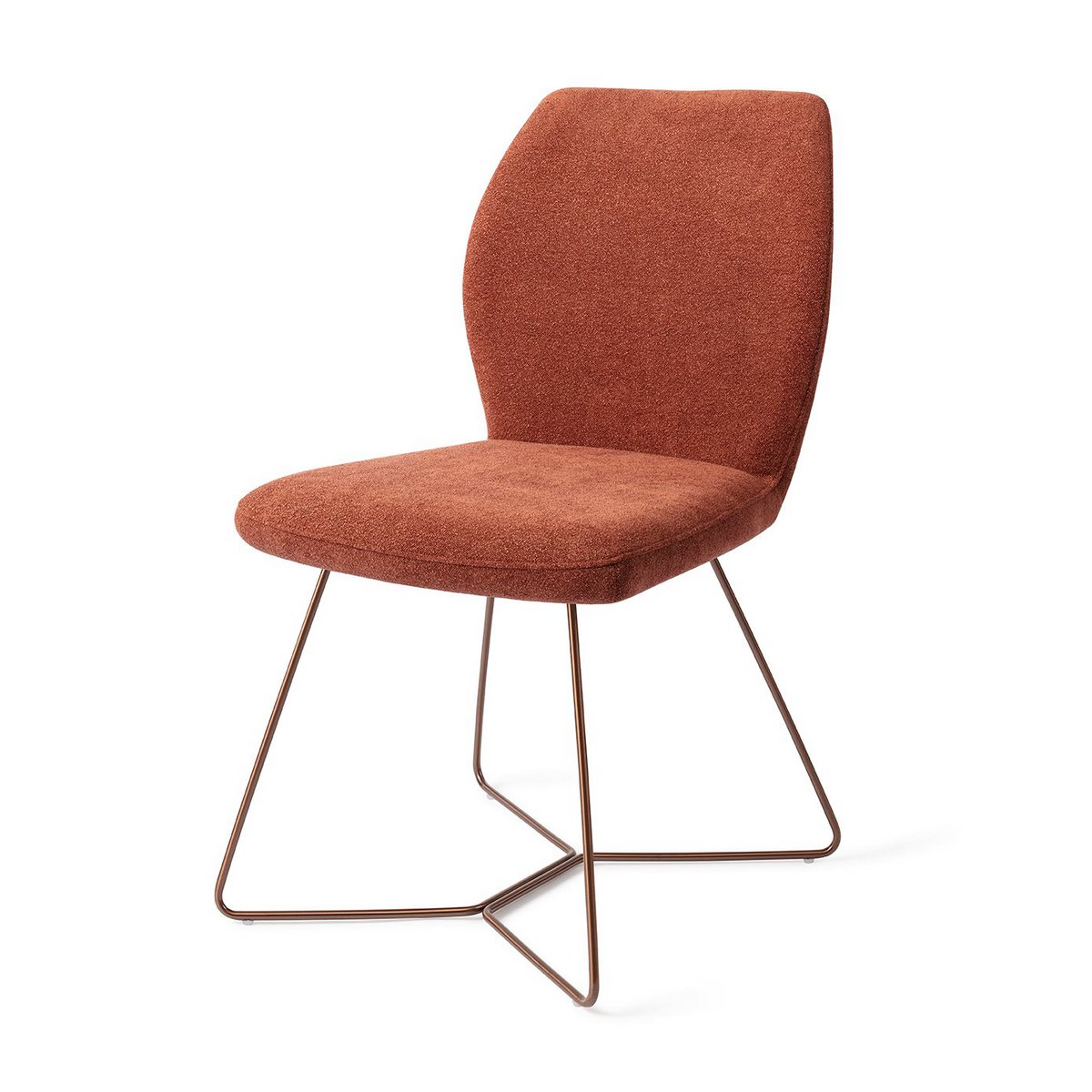 Jesper Home Ikata Chaise de salle à manger Beehive Rose