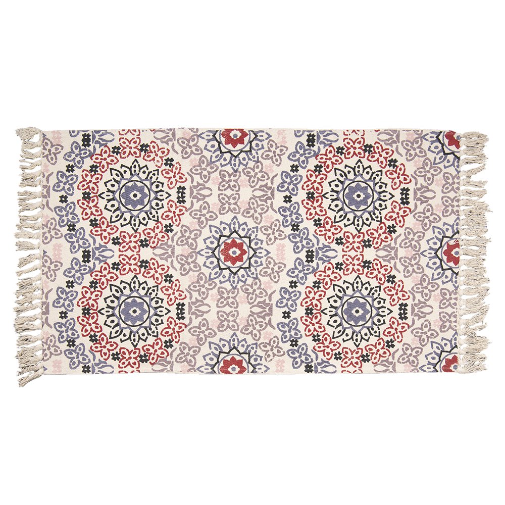 Tapis Bleu Rouge, Coton 140x200 cm