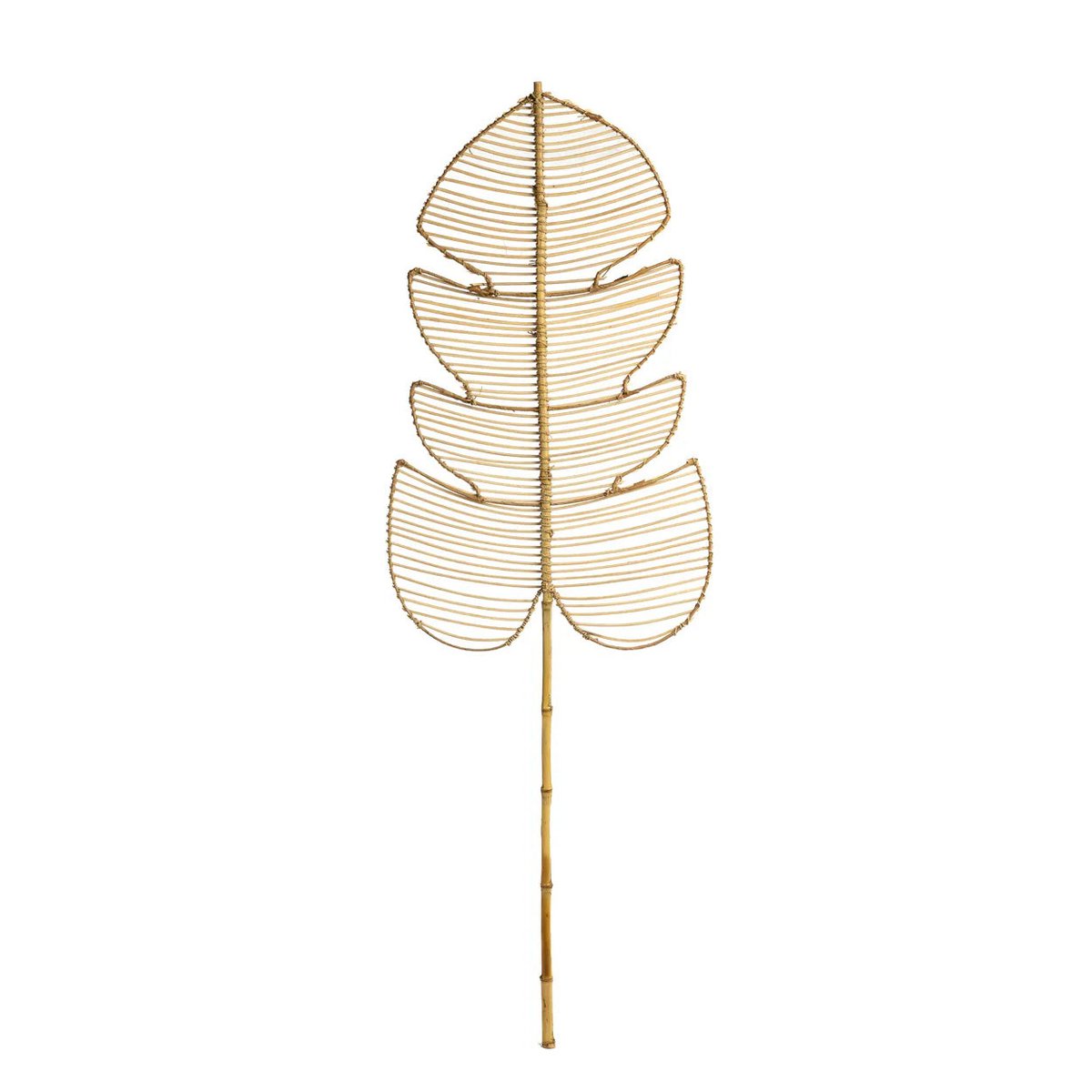 Le Monstera en Rotin - Naturel