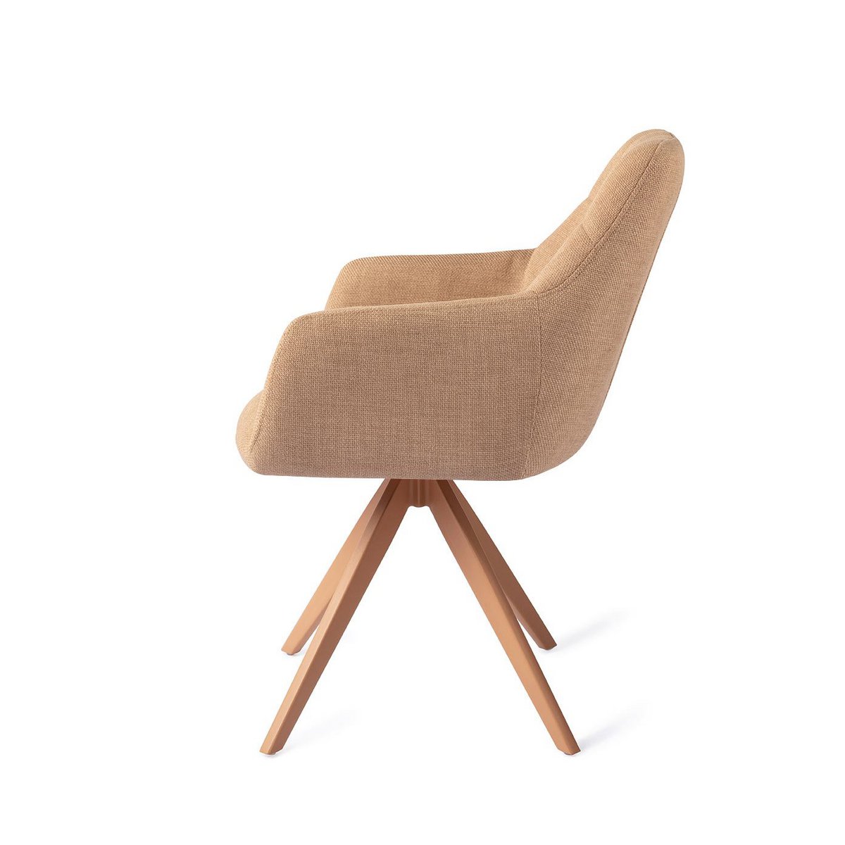Jesper Home Noto Chaise de salle à manger Turn Peach