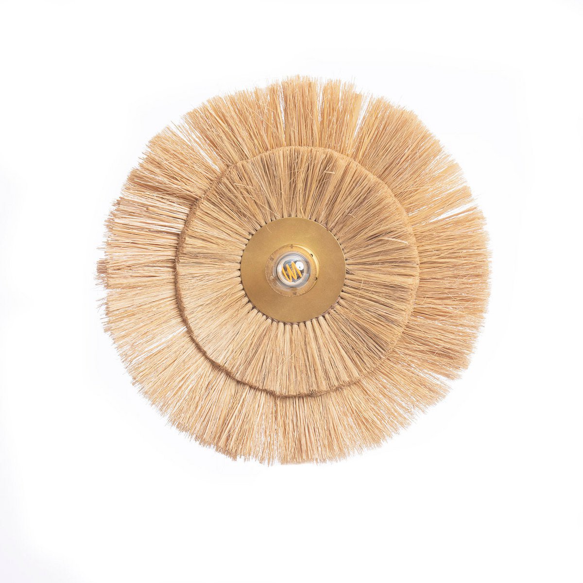 La lampe murale double trouble - Or naturel - M