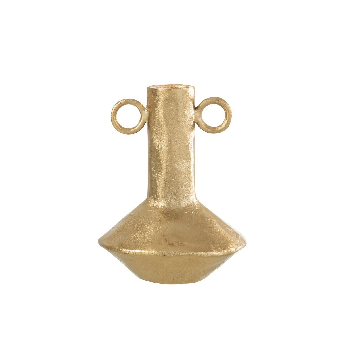 J-Line Vase Ritual Aluminium Or - 29,00 cm de haut