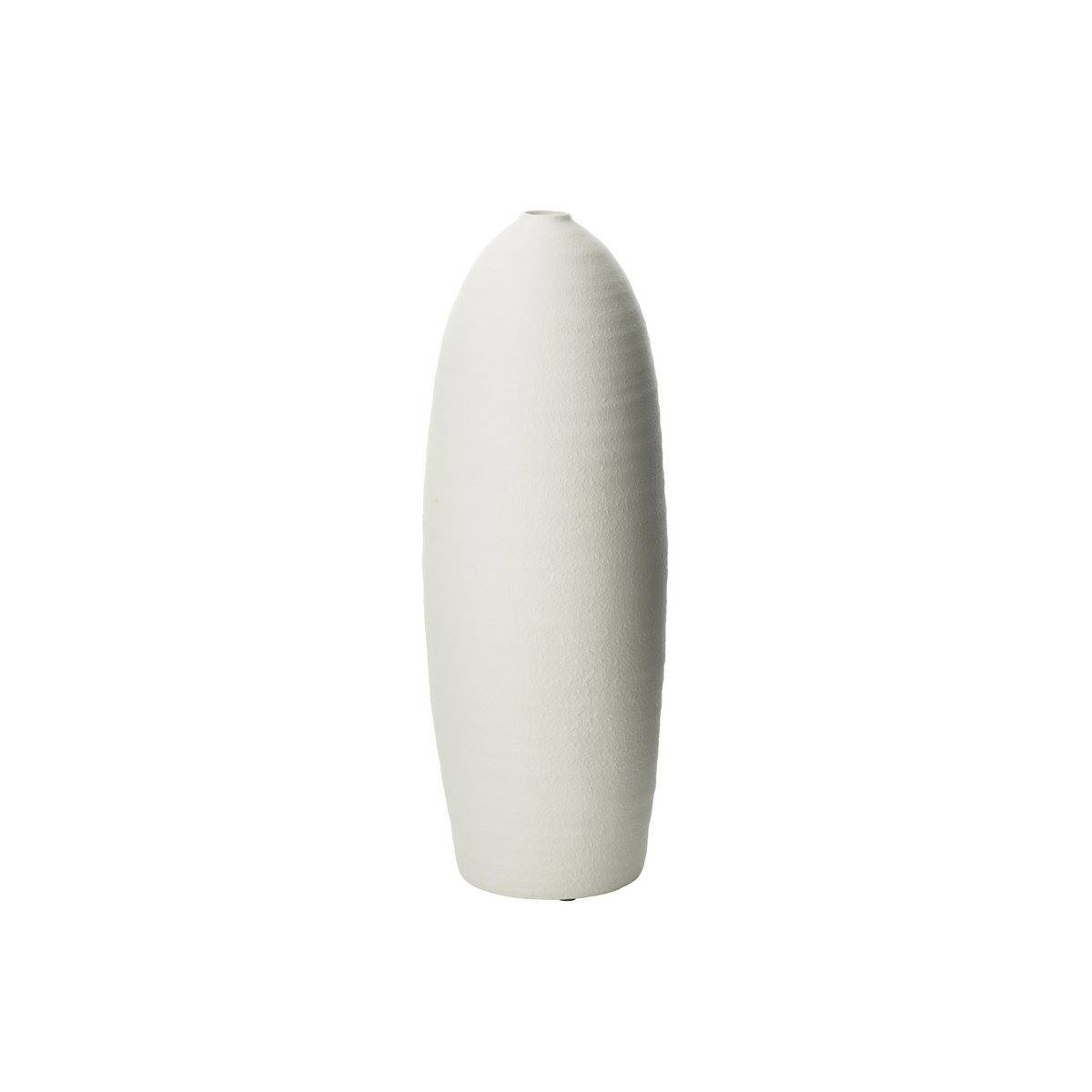 J-Line Vase Creta Argile Blanc Grand