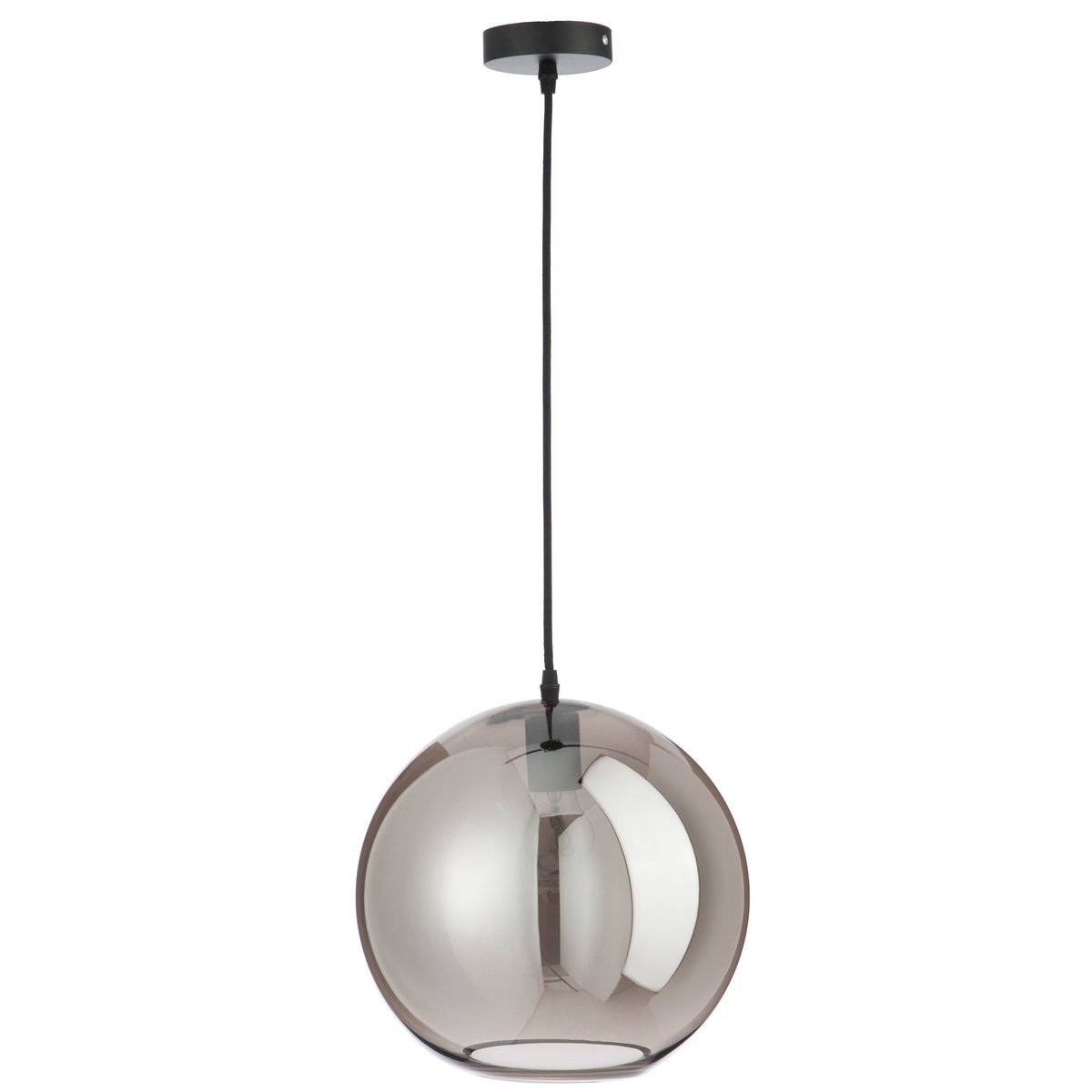 Lampe J-Line Ball Mirror - verre - argent - grand