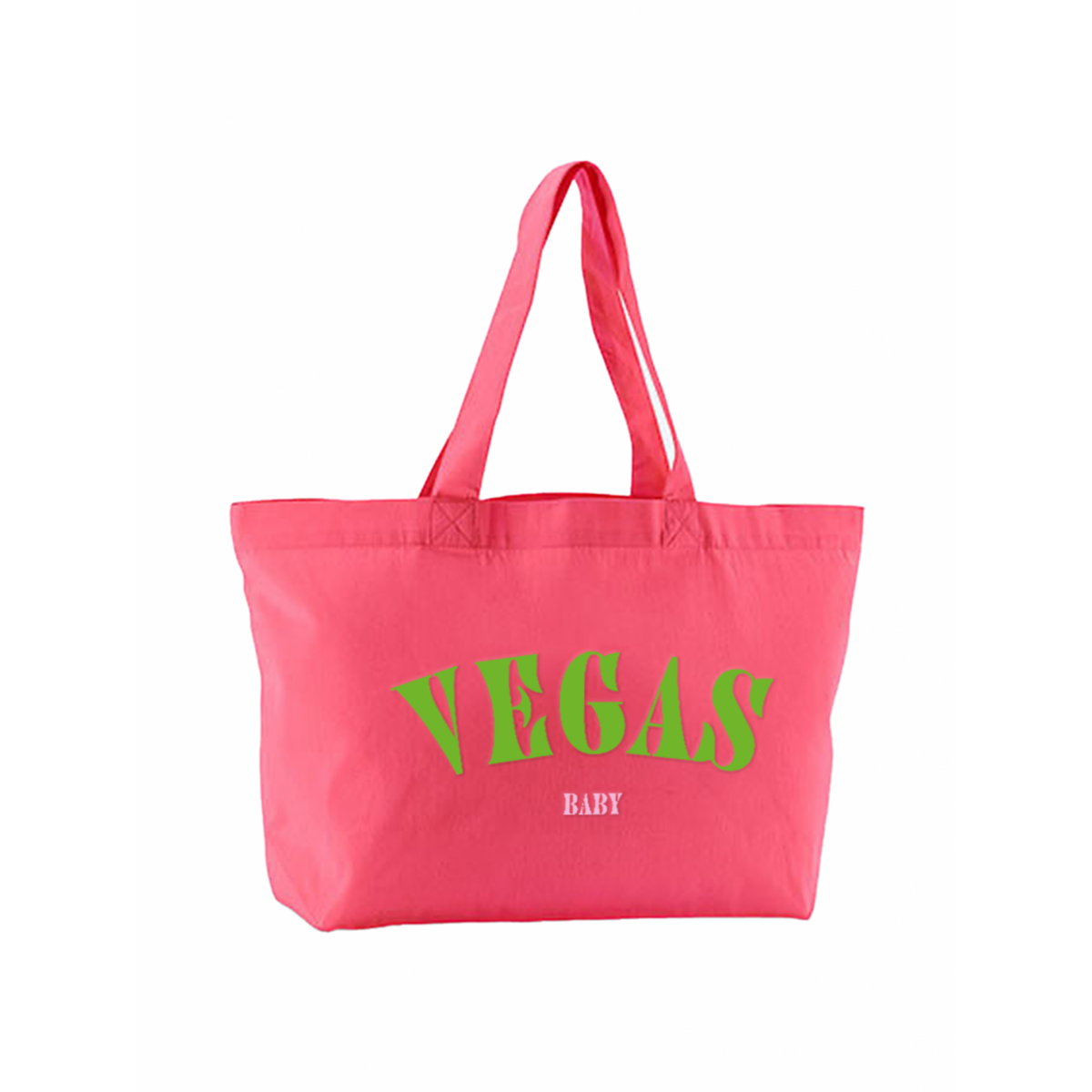 Sac plage en Toile Vegas Vert