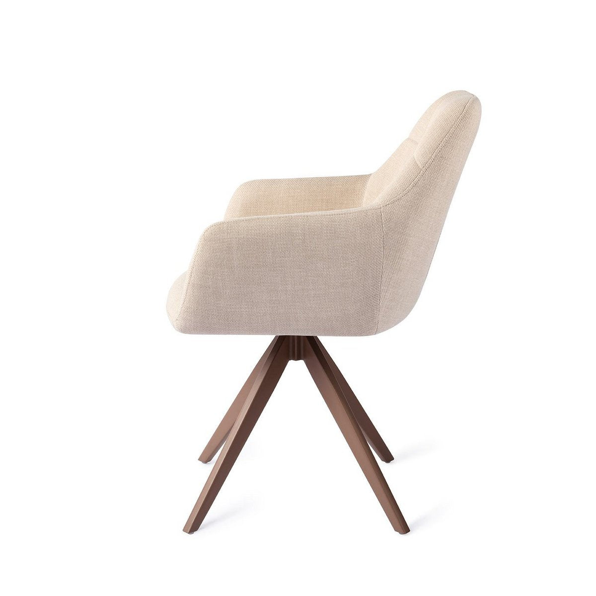 Jesper Home Noto Chaise de salle à manger Turn Brown