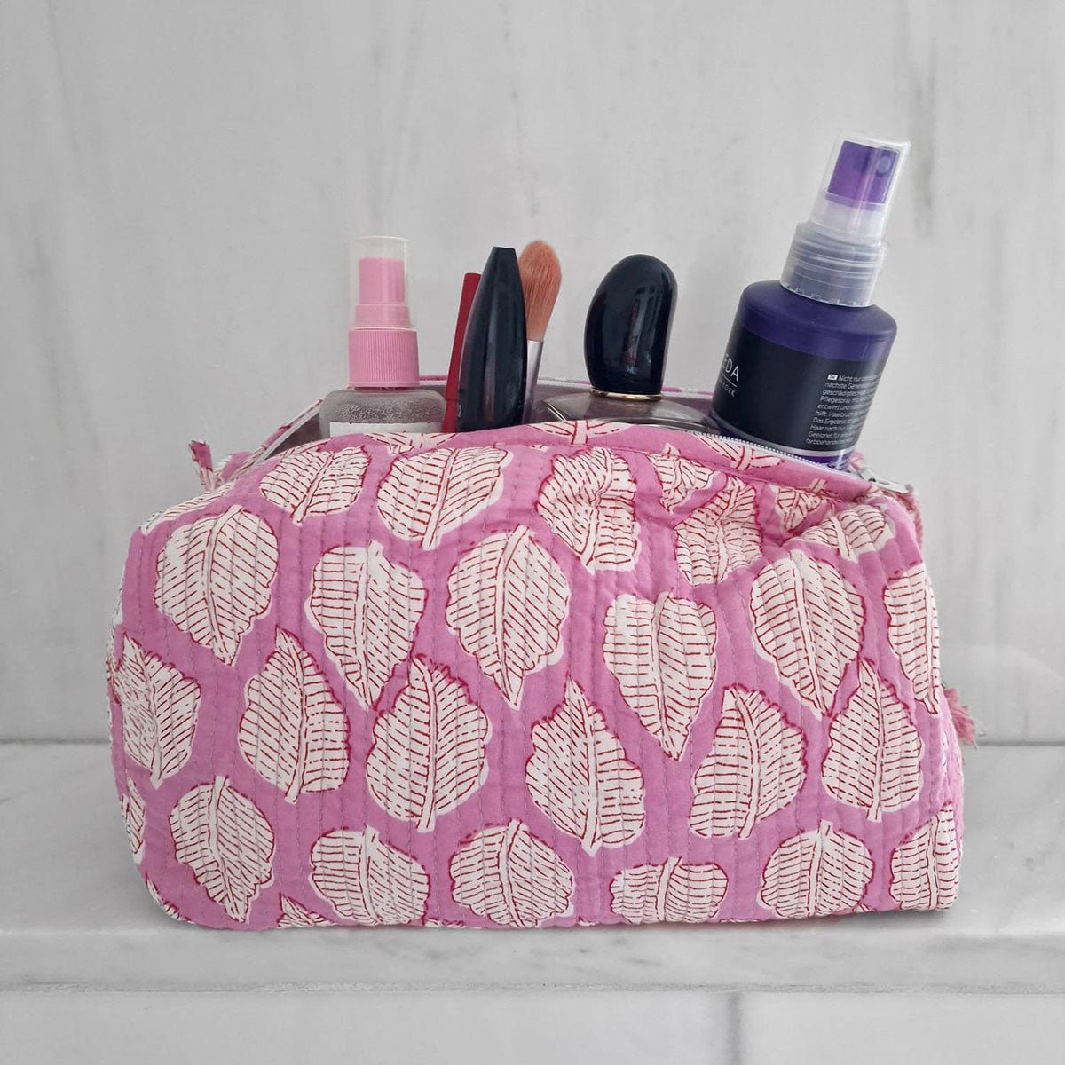 sac cosmétique fait main « P. Harleen »