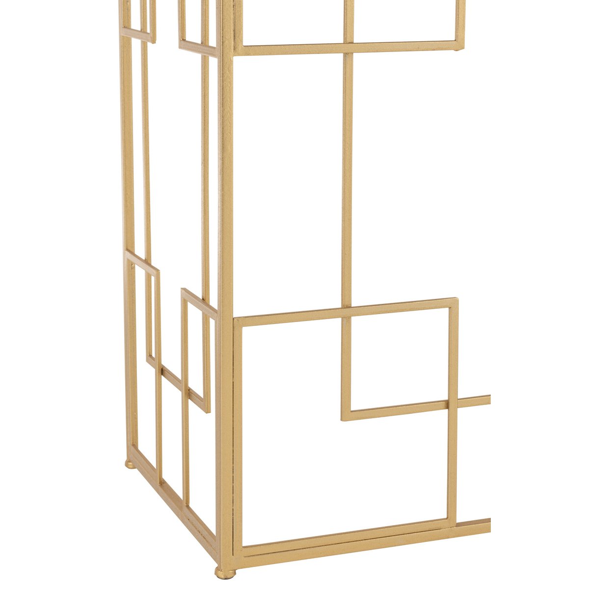 J-Line Console Lines Métal/Verre Or