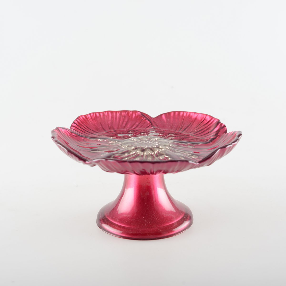 PLAT A GATEAUX FUSHIA