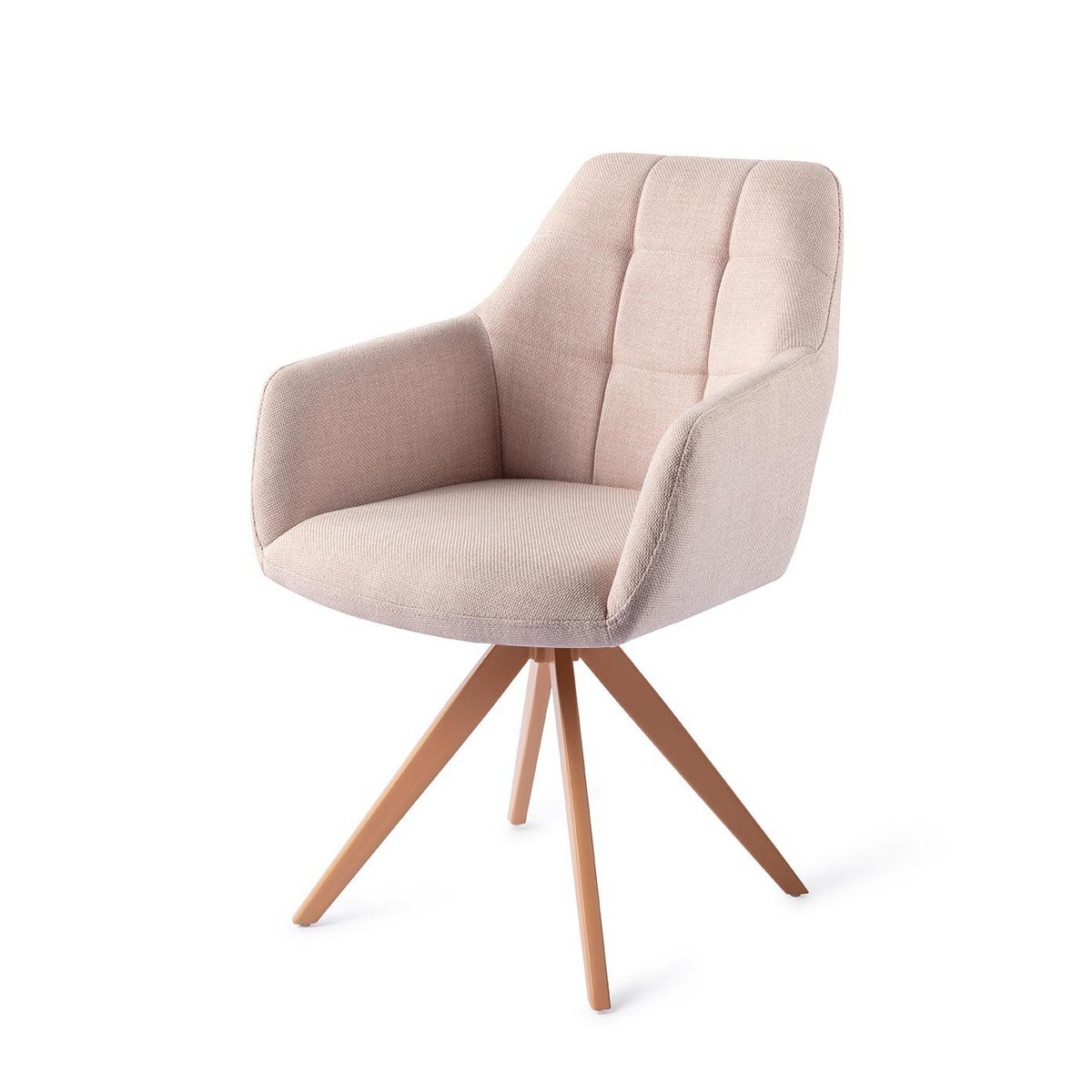 Jesper Home Noto Chaise de salle à manger Turn Peach