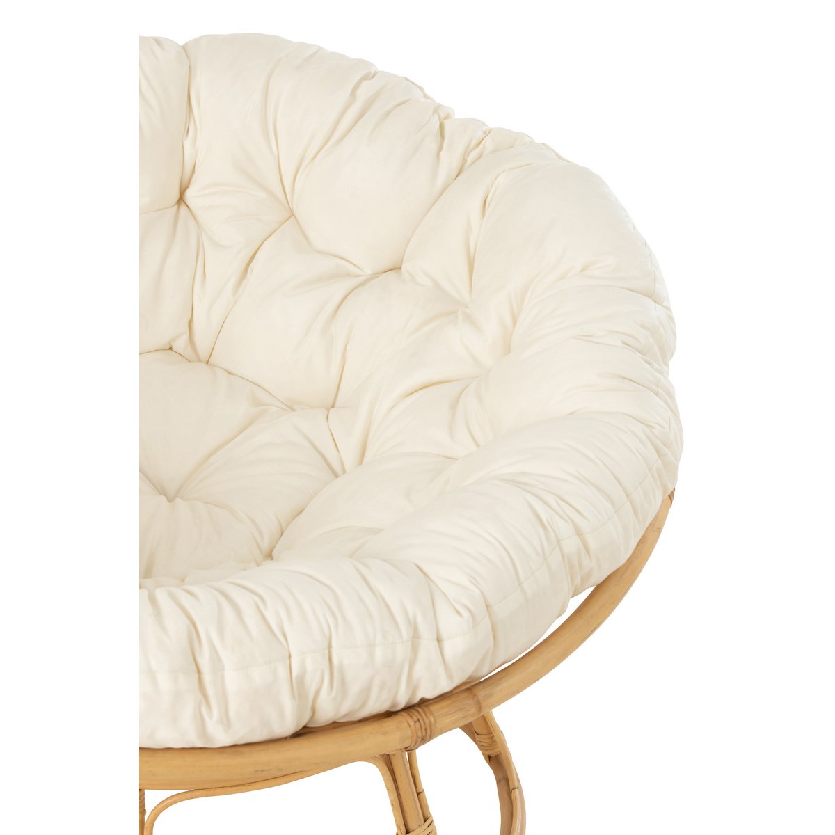 Canapé J-Line Celine + Coussin Rotin Naturel