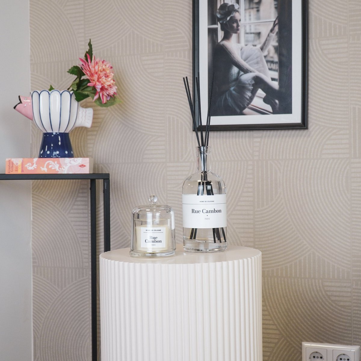 Bougie parfumé - Glass Dome Rue Cambon Paris - 100gram