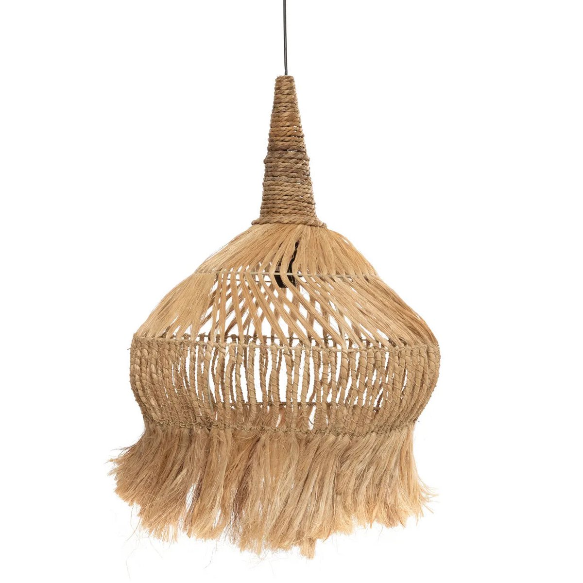 Le Pendentif Hippie Tipi - Naturel - L