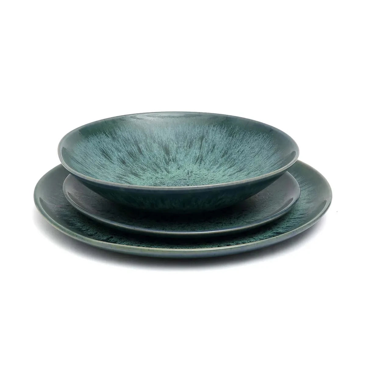 L'Assiette à Salade Aqua - Lot de 6